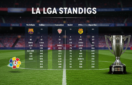 Laliga Standings